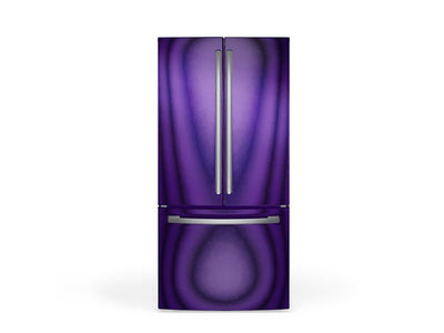 Rwraps Chrome Purple DIY Built-In Refrigerator Wraps