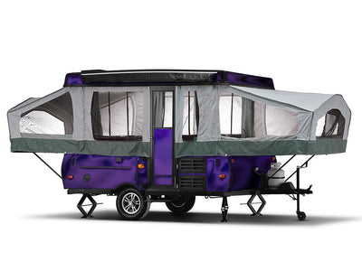 Rwraps Chrome Purple DIY Truck Camper Wraps
