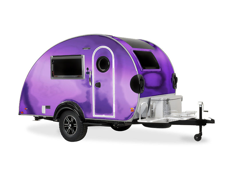 Rwraps Chrome Purple Do-It-Yourself Truck Camper Wraps