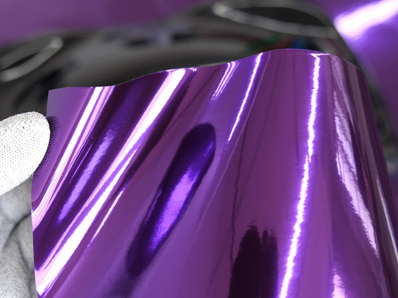 Rwraps Chrome Purple Film~Rwraps Chrome Purple Vinyl Sheet~1