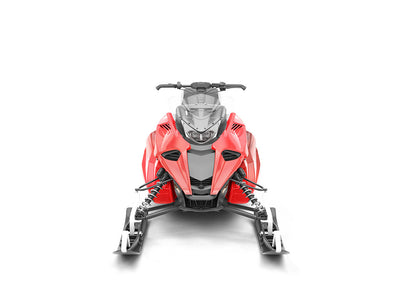 Rwraps Chrome Red DIY Snowmobile Wraps