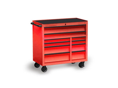 Rwraps™ Chrome Red Tool Cabinet Wraps