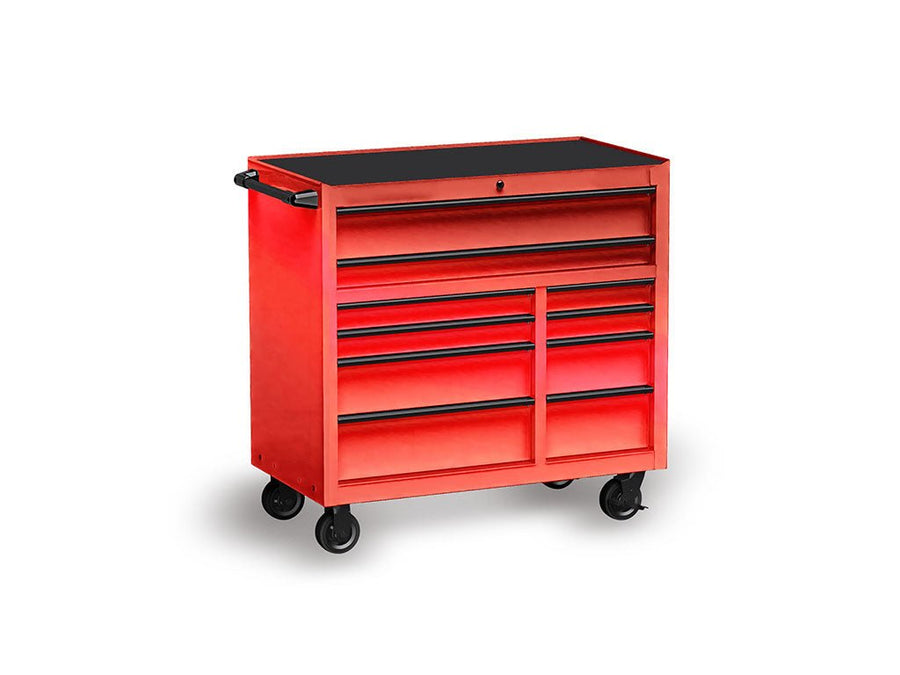 Rwraps™ Chrome Red Tool Cabinet Wraps