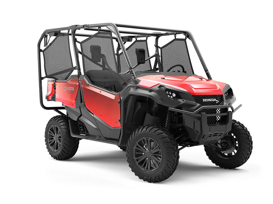 Rwraps™ Chrome Red Vinyl UTV Wrap