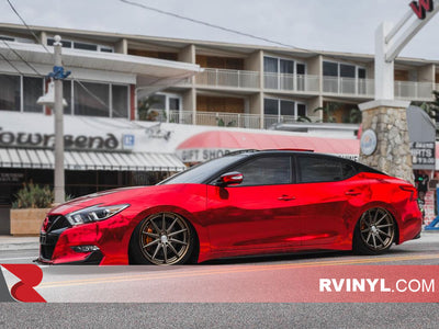 Rwraps Red Chrome Vehicle Wrap