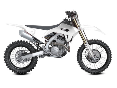 Rwraps Chrome Silver Do-It-Yourself Dirt Bike Wraps