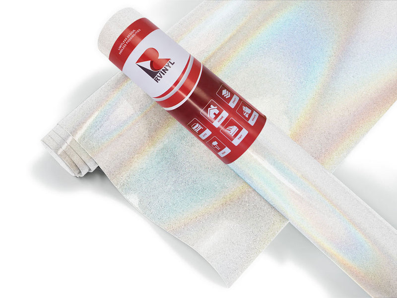 White Diamond Chameleon Vinyl Film Wrap