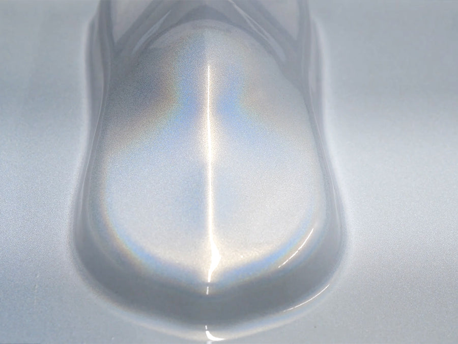 Rwraps White Diamond Chameleon Vinyl Film~Rwraps Speed Shape White Diamond Chameleon Vinyl~1