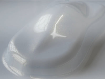 Diamond White Glitter Car Wrap