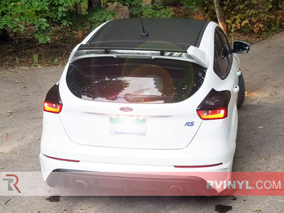 Rwraps™ Matte Black Ford Focus Hood Wrap