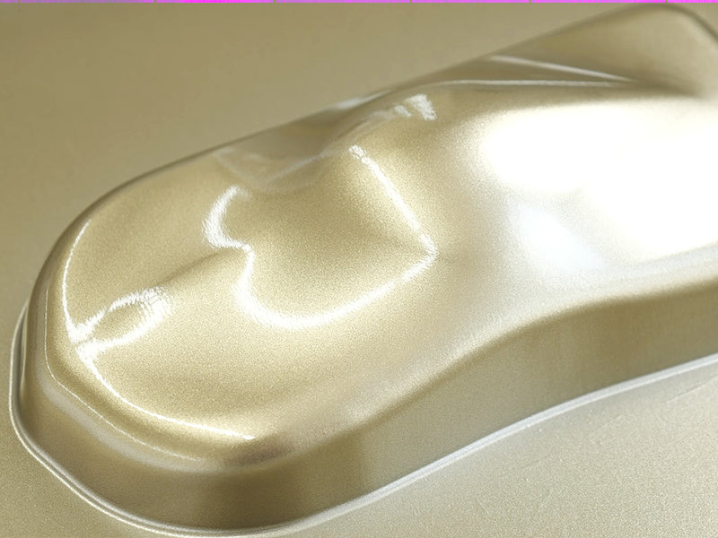 Rwraps Gloss Champagne Gold Metallic Vinyl Film~Rraps Gloss Champagne Gold Metallic Vehicle Wrap~1