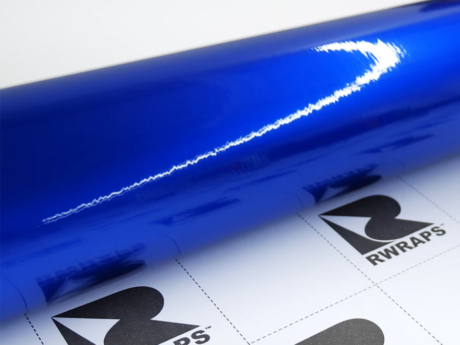 Rwraps Gloss Dark Blue Metallic Vinyl~Rwraps Gloss Dark Blue Metallic Film Roll~1