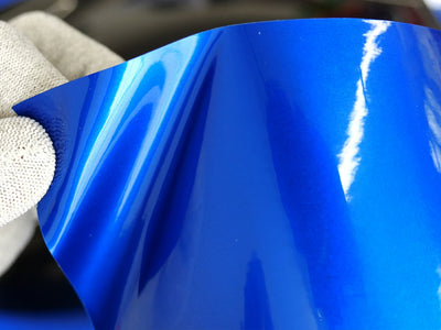 Rwraps Gloss Dark Blue Metallic Vinyl~Rwraps Gloss Dark Blue Metallic Wrap Film~1