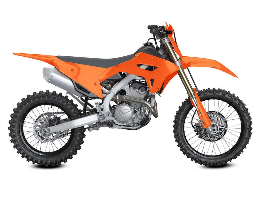 Rwraps Gloss Orange (Fire) Do-It-Yourself Dirt Bike Wraps