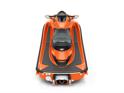 Rwraps Gloss Orange (Fire) Jet Ski Vinyl Wraps
