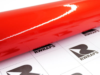 Rwraps Gloss Fire Red Metallic Vinyl Film~Rwraps Gloss Fire Red Metallic Vinyl Roll~1