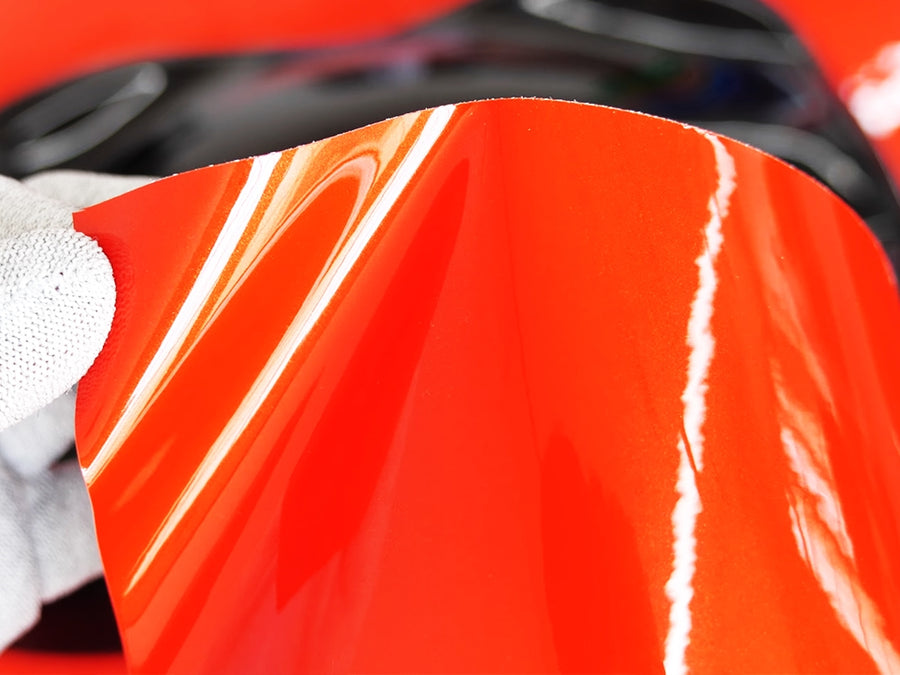 Rwraps Gloss Fire Red Metallic Vinyl Film~Rwraps Gloss Fire Red Metallic Vinyl Sheet~1