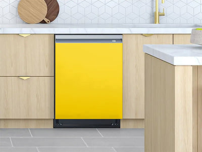 Rwraps™ Gloss Yellow (Maize) Custom Dishwasher Cover