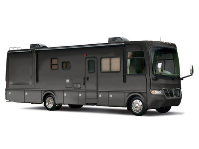 Rwraps Gloss Metallic Black Recreational Vehicle Wraps