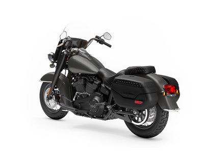 Rwraps Gloss Metallic Black Motorcycle Vinyl Wraps