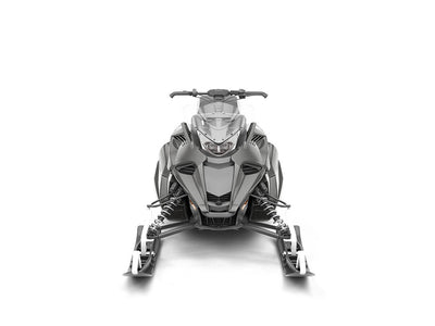 Rwraps Gloss Metallic Black DIY Snowmobile Wraps