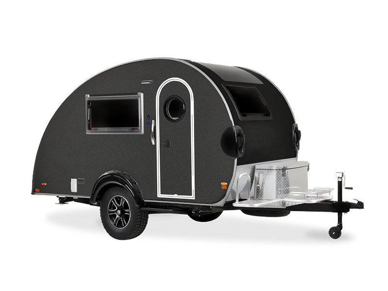 Rwraps Gloss Metallic Black Do-It-Yourself Truck Camper Wraps