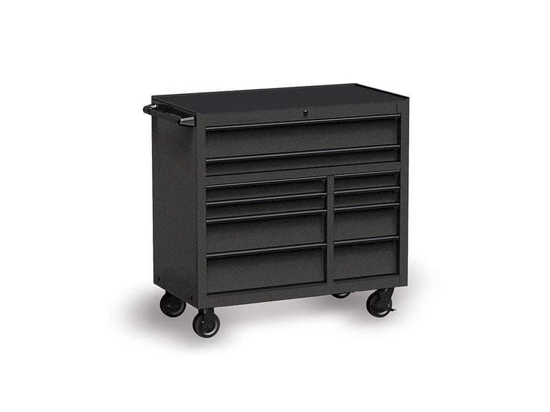Rwraps™ Gloss Metallic Black Tool Cabinet Wraps