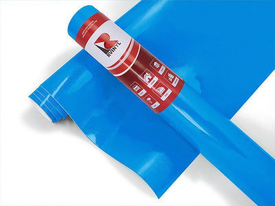 Rwraps Gloss Metallic Blue Golf Cart Wrap Color Film