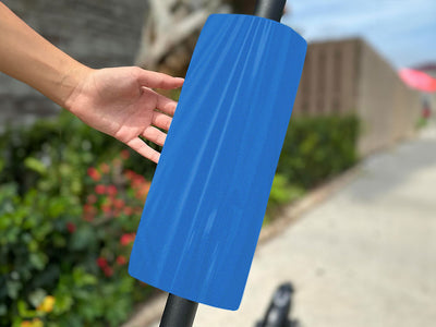 Rwraps Gloss Metallic Bright Blue Do-It-Yourself E-Scooter Wraps