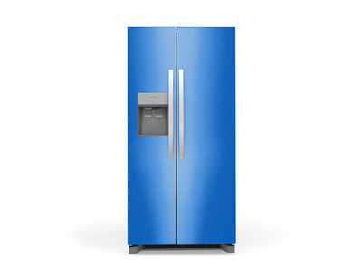 Rwraps™ Gloss Metallic Bright Blue Refrigerator Wraps