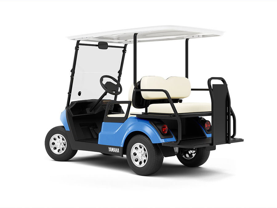 Rwraps Gloss Metallic Bright Blue Golf Cart Vinyl Wraps