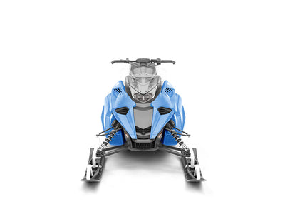 Rwraps Gloss Metallic Bright Blue DIY Snowmobile Wraps