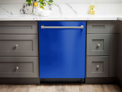 Rwraps™ Gloss Metallic Dark Blue Dishwasher Wraps