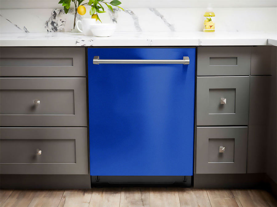 Rwraps™ Gloss Metallic Dark Blue Dishwasher Wraps