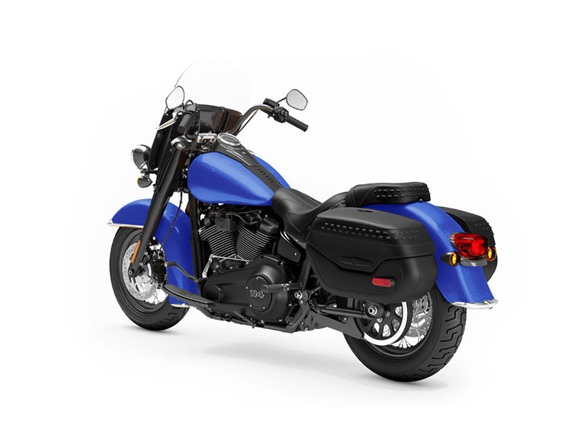 Rwraps Gloss Metallic Dark Blue Motorcycle Vinyl Wraps