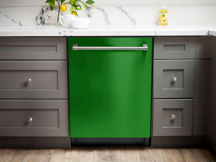 Rwraps™ Gloss Metallic Dark Green Dishwasher Wraps