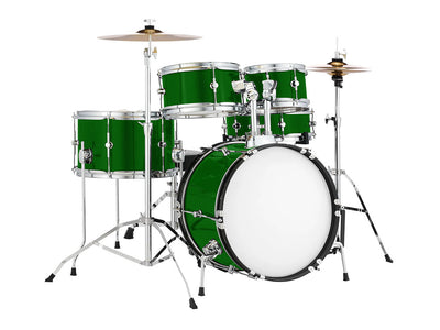Rwraps™ Gloss Metallic Dark Green Drum Wraps