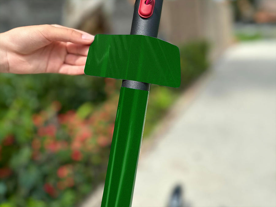 Rwraps Gloss Metallic Dark Green Electric Kick-Scooter Wraps