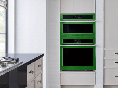 Rwraps Gloss Metallic Dark Green DIY Built-In Oven Wraps
