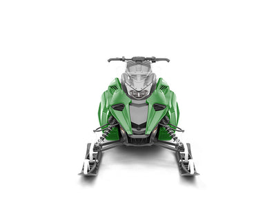 Rwraps Gloss Metallic Dark Green DIY Snowmobile Wraps