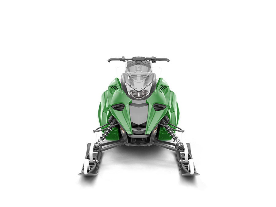 Rwraps Gloss Metallic Dark Green DIY Snowmobile Wraps