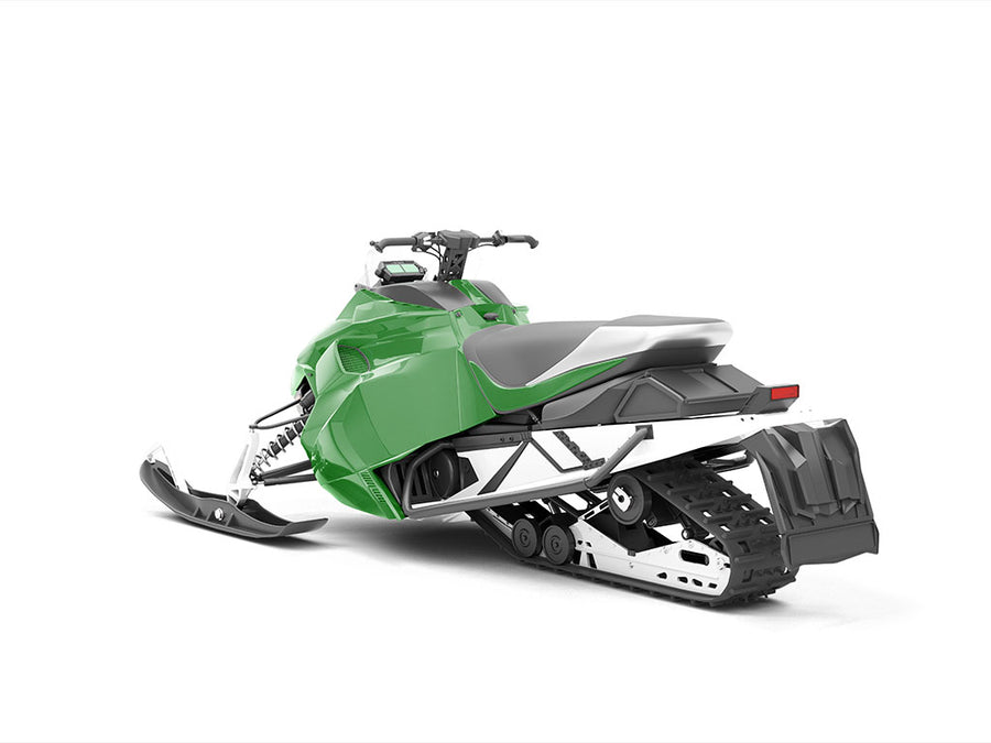 Rwraps Gloss Metallic Dark Green Snowmobile Vinyl Wraps