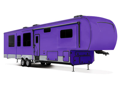 Rwraps Gloss Metallic Dark Purple RV Vinyl Wraps