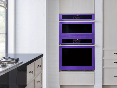 Rwraps Gloss Metallic Dark Purple DIY Built-In Oven Wraps