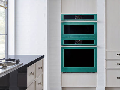 Rwraps Gloss Metallic Emerald Green DIY Built-In Oven Wraps