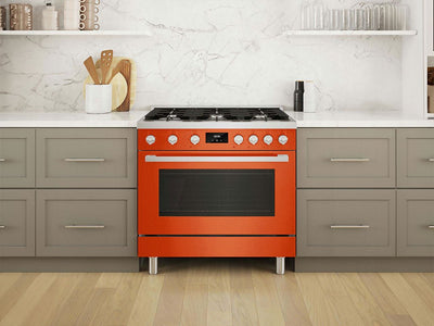 Rwraps™ Gloss Metallic Fire Orange Oven Wraps