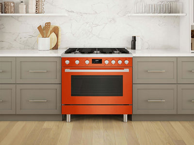 Rwraps™ Gloss Metallic Fire Orange Oven Wraps