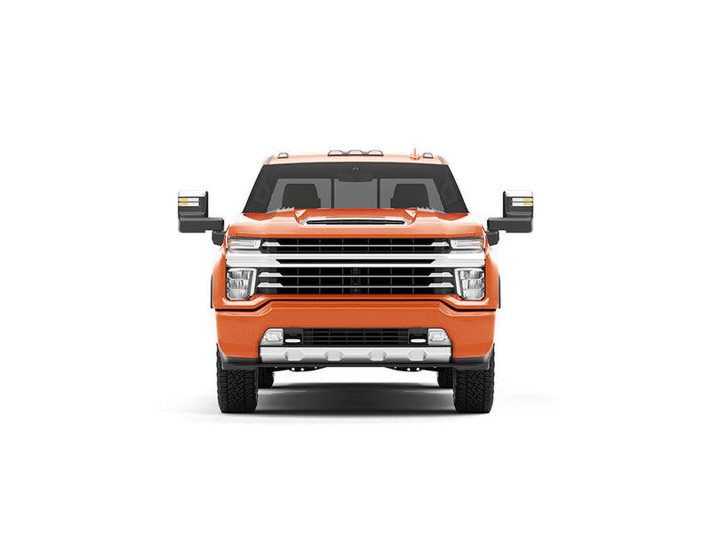 Rwraps Gloss Metallic Fire Orange DIY Truck Wraps