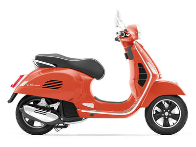 Rwraps Gloss Metallic Fire Red Do-It-Yourself Scooter Wraps