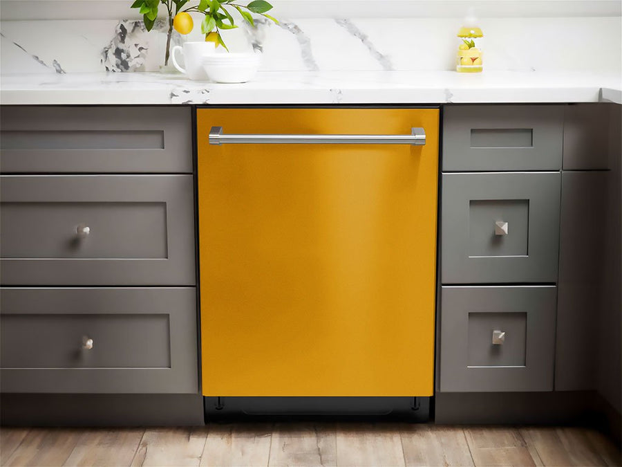 Rwraps™ Gloss Metallic Gold Dishwasher Wraps